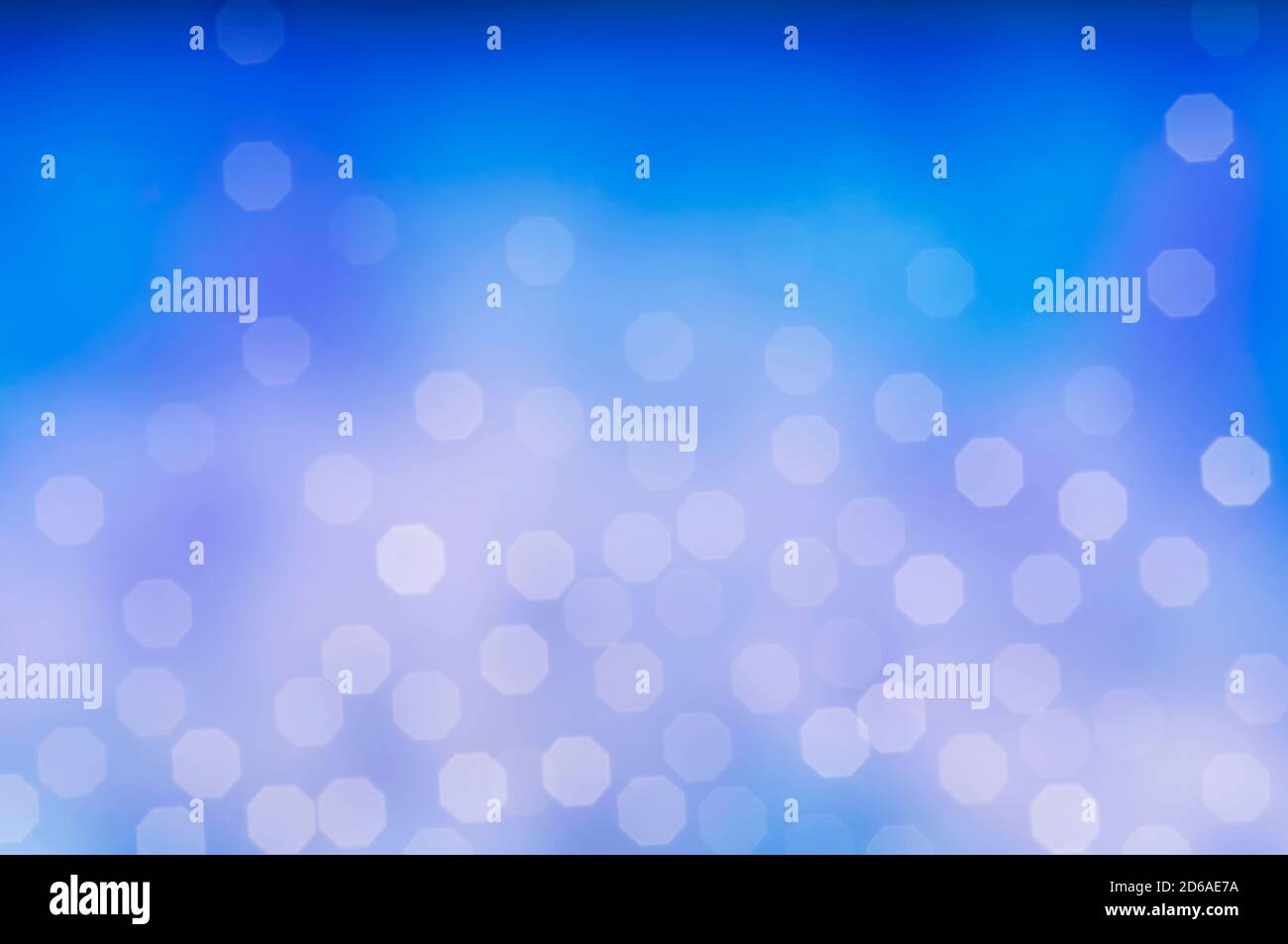 Christmas and New Year holidays blurred blue sparkles background ...
