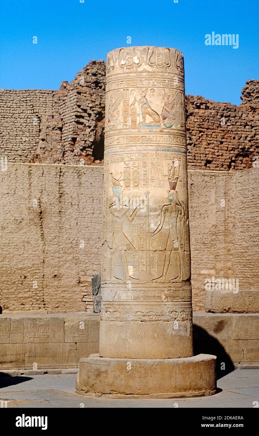 Temple of Kom Ombo, Egypt Stock Photo