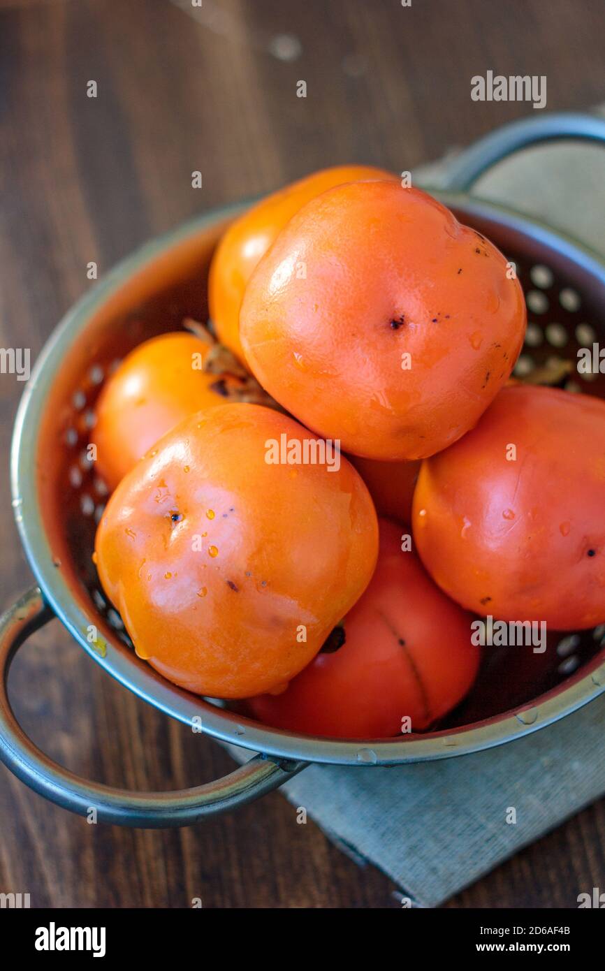 Metal cullender hi-res stock photography and images - Alamy