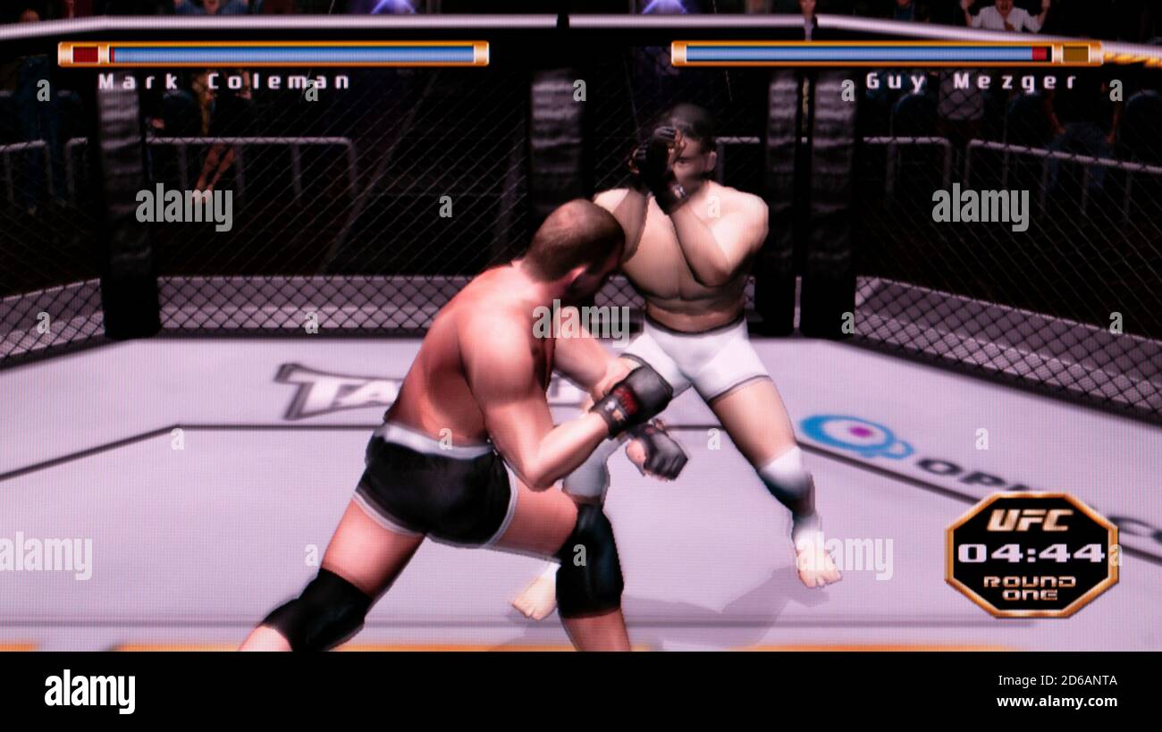 UFC Throwdown - Sony Playstation 2 PS2 - Editorial use only Stock Photo
