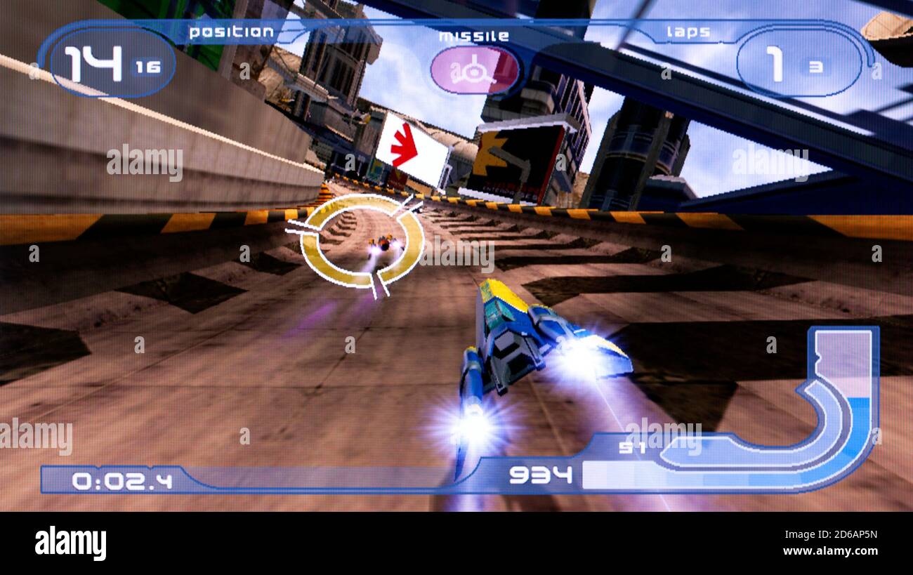 Wipeout Fusion - Sony Playstation 2 PS2 - Editorial use only Stock Photo -  Alamy