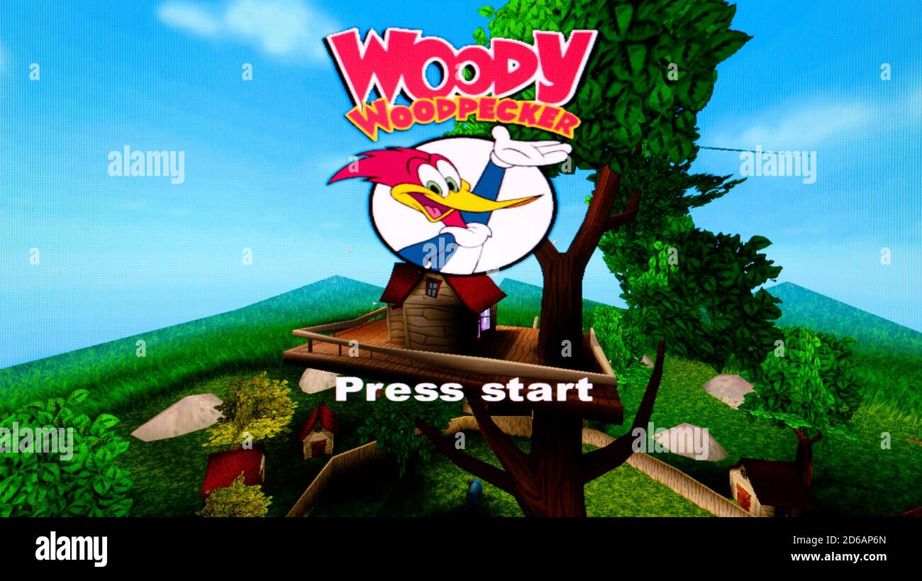 Test de Woody Woodpecker sur PS2 par