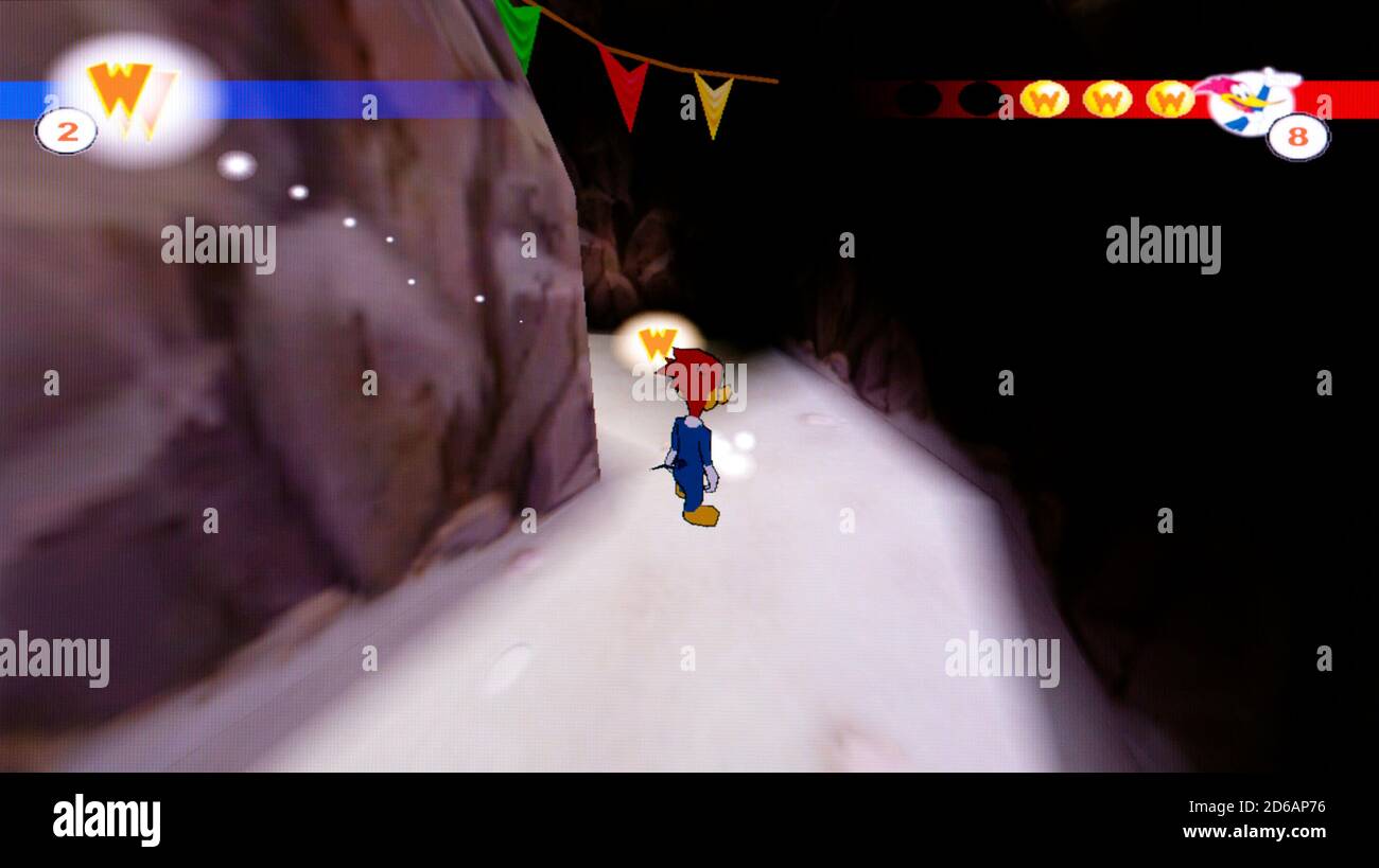 Jeu Woody Woodpecker Sur PS2 - Complet (PAL) - Très Bon état