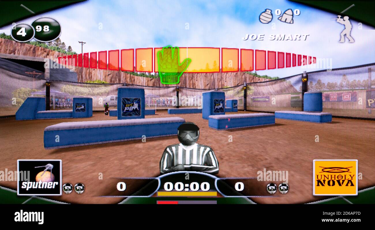 World Championship Paintball Sony Playstation 2 PS2 Editorial use