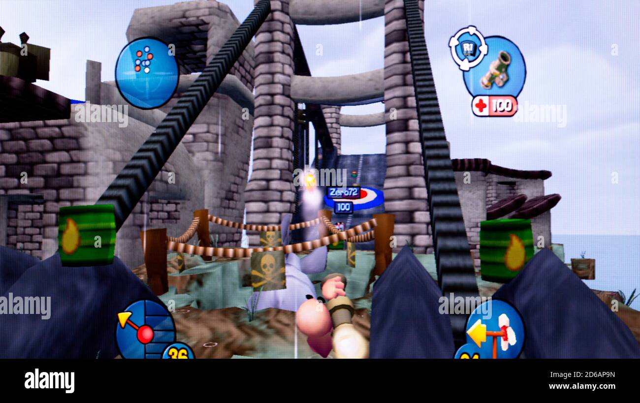 Worms 3d Game