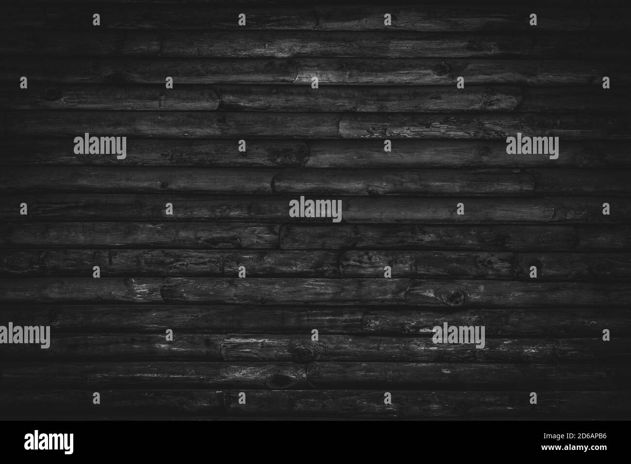 Dark wood plank wall texture background. Black wooden board old natural pattern. Reclaimed old grunge vintage wood wall Paneling texture. Stock Photo
