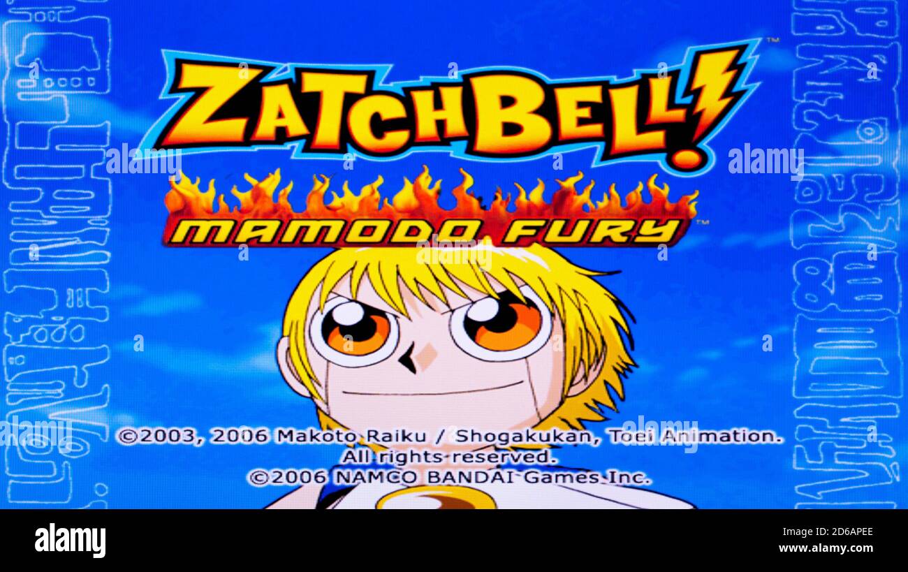 Zatchbell Mamodo Battles - PlayStation 2