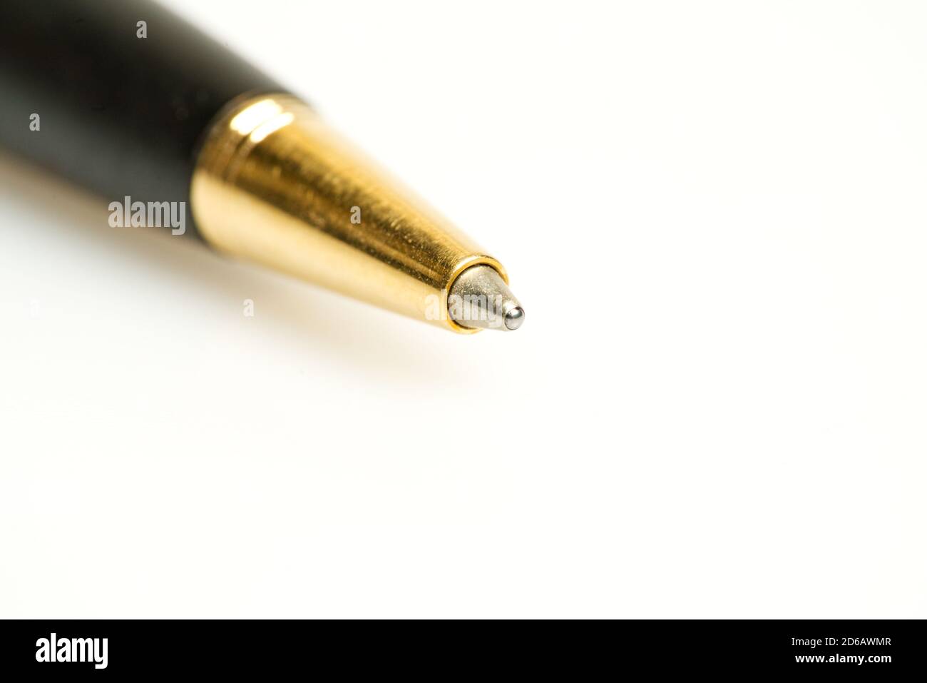 A close up tip of a pen, macro shot Stock Photo - Alamy