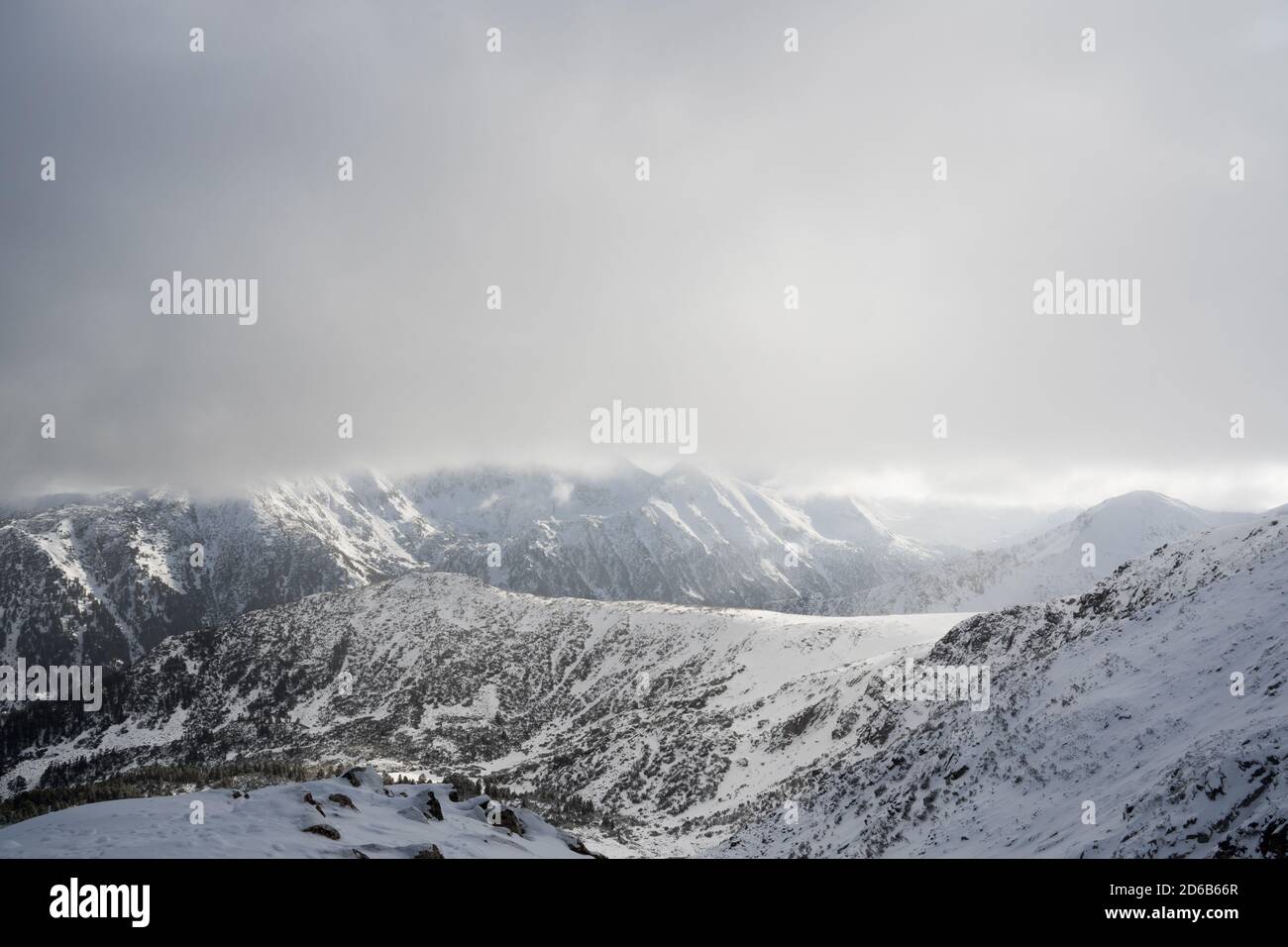 Bansko skiing resort Stock Photo