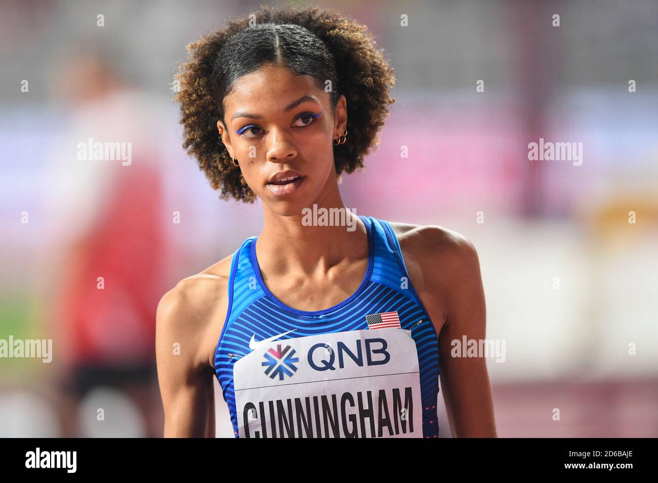 Vashti Cunningham (USA). High Jump Women Bronze Medal. IAAF World