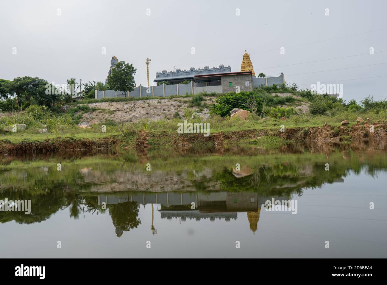 Goindal Raja Landscape reflection of Ancient Sri govinda raja swami temple on ...