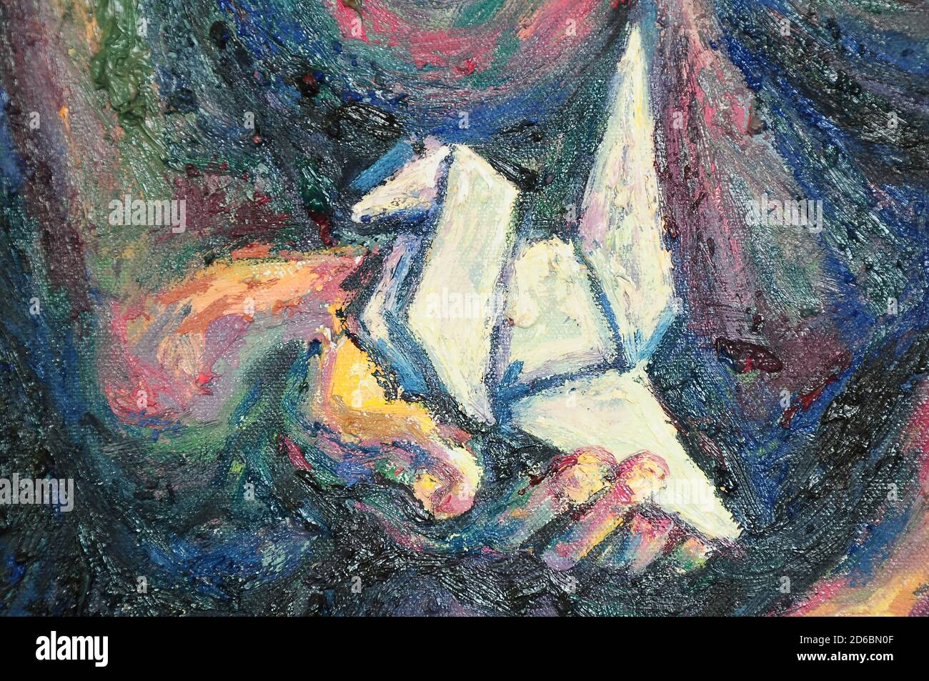 Painting holy sky oil hi-res stock photography and images - Alamy