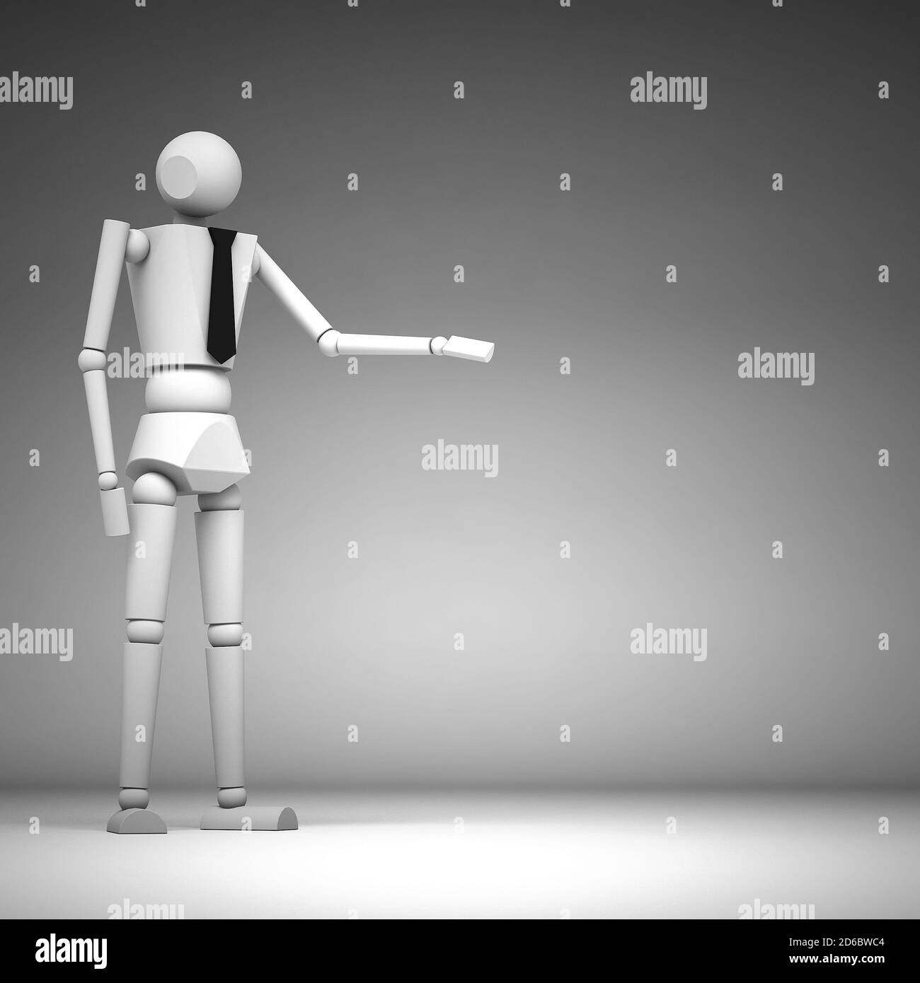 3d business man Stock Photo - Alamy