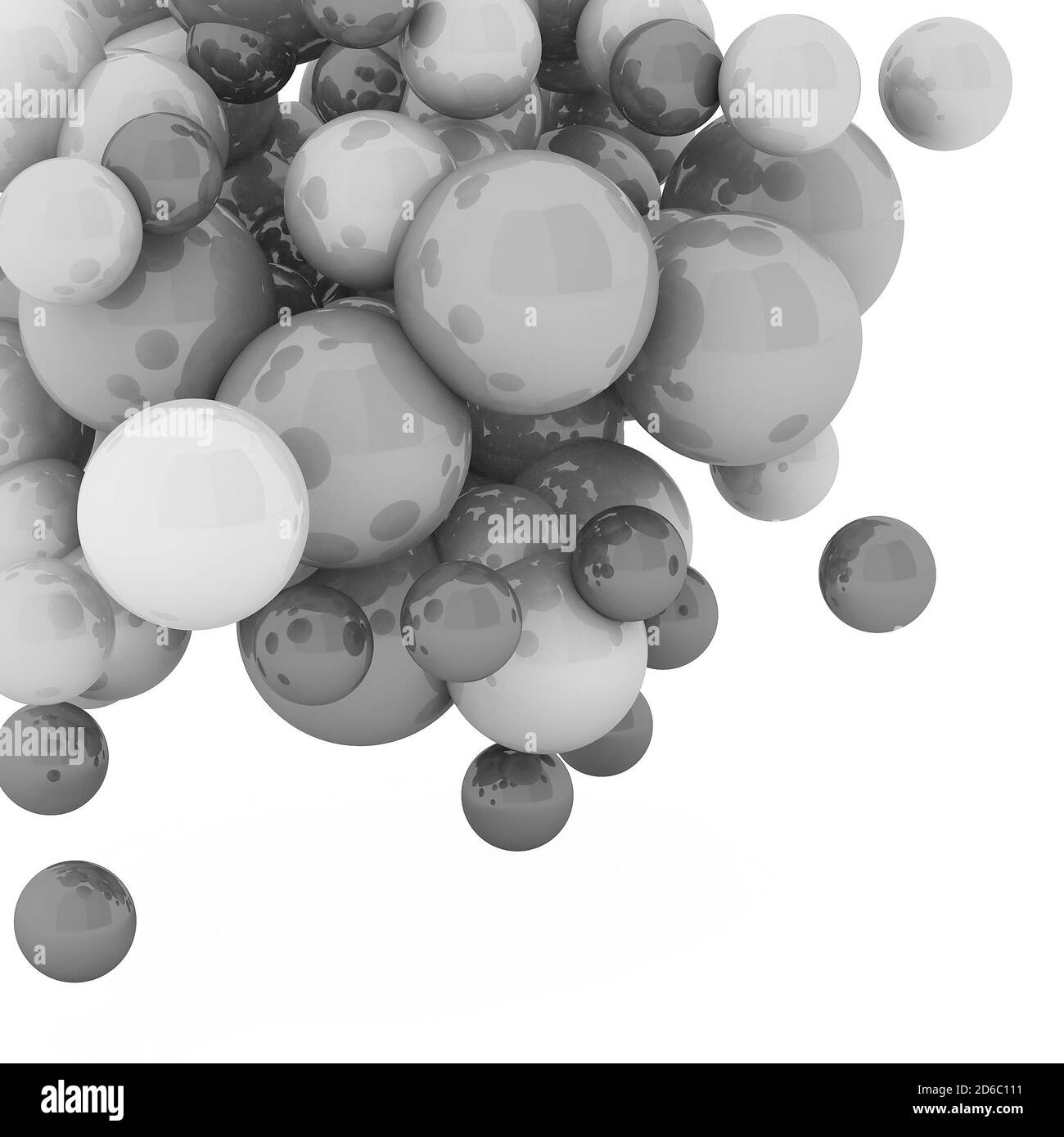 Different spheres Black and White Stock Photos & Images - Alamy
