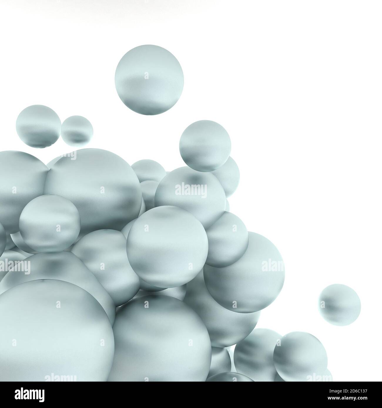 3d Abstract Spheres Stock Photo - Alamy