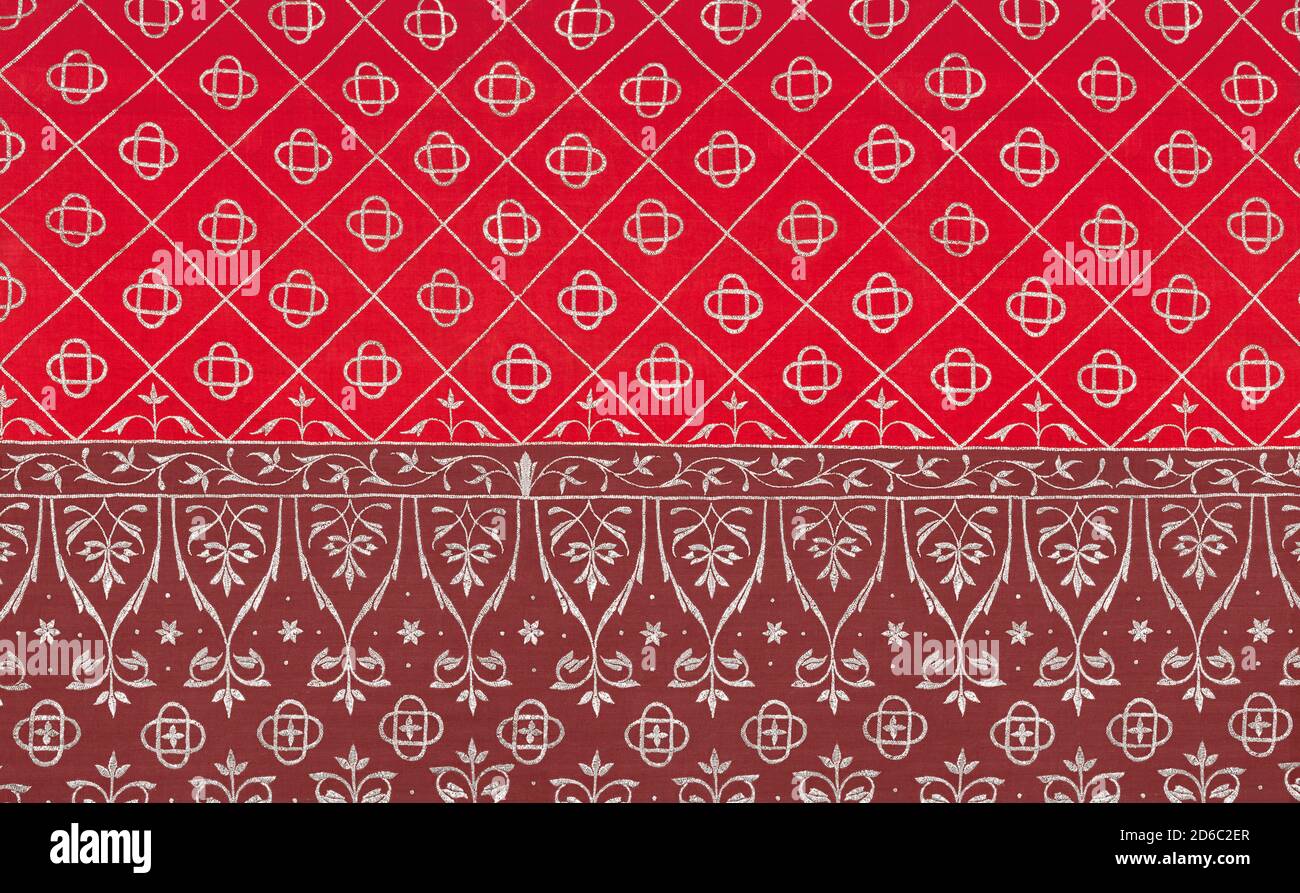 Kre Alang  , textile pattern from Sumbawa, indonesia Stock Photo