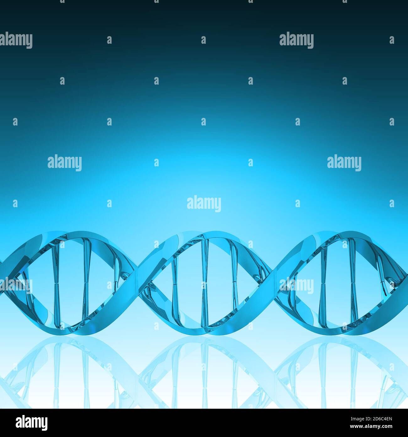 DNA structure model Stock Photo - Alamy