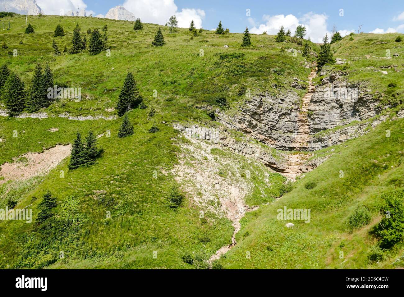 National Park Tre Cime di Lavaredo Dolomiti Stock Photo