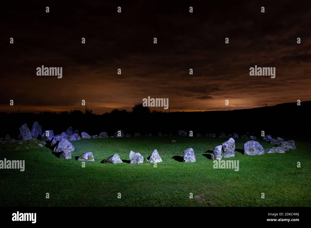 Beaghmore Stone Circles Cookstown, UK 15 October 2020 Stock Photo Alamy