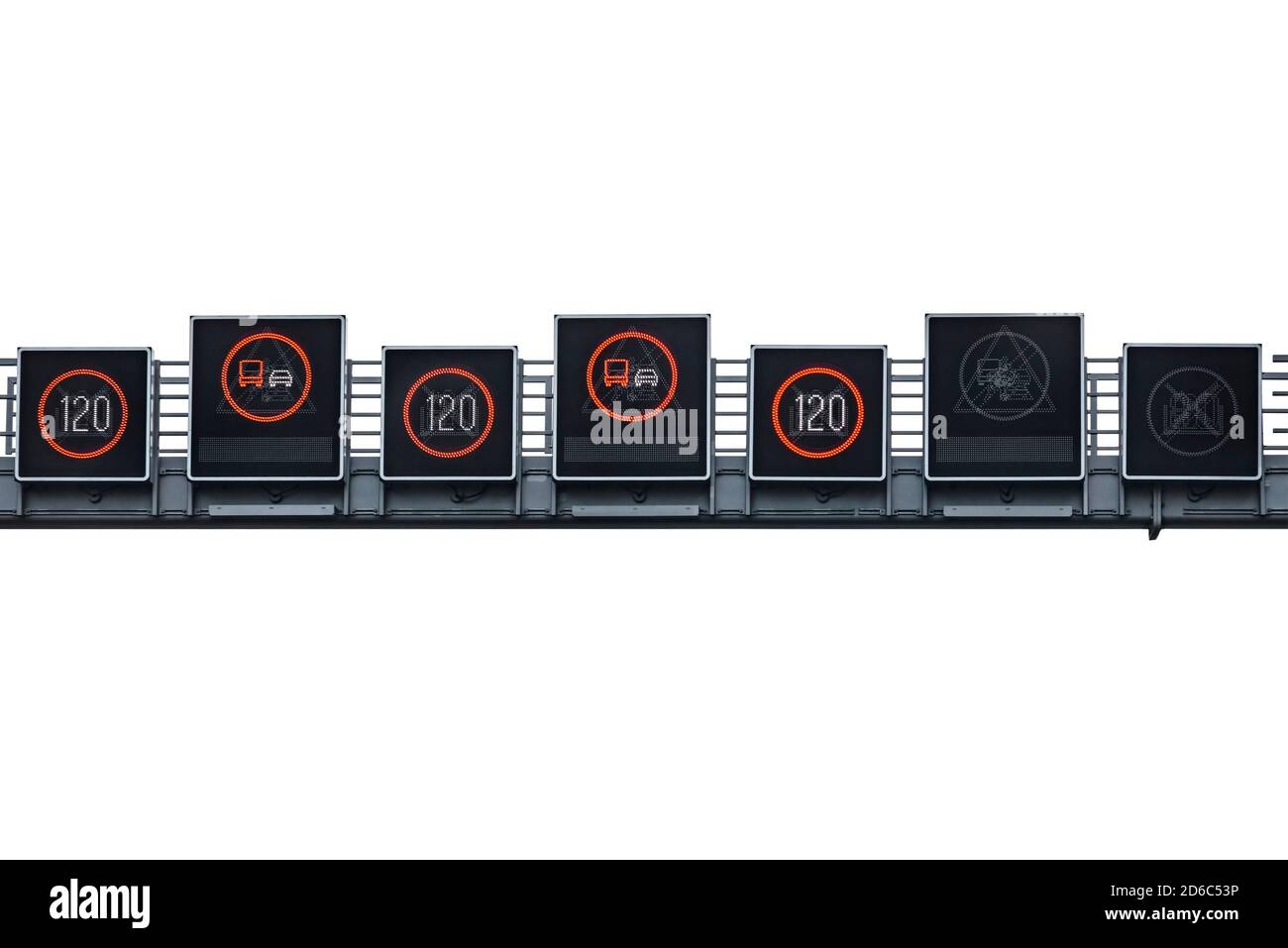 Autobahn speed limit sign hires stock photography and images Alamy