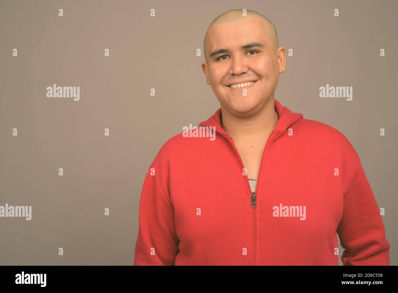 Retro fat bald man hi-res stock photography and images - Alamy