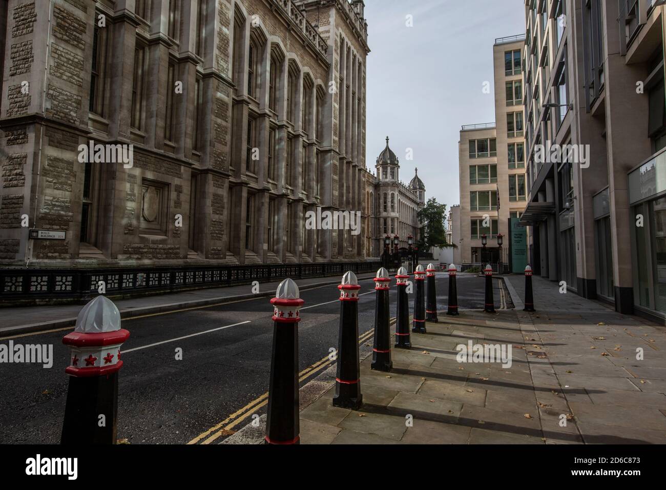 Rolls Building, Business and Property Courts of England, Fetter Lane, City of London, England, United Kingdom Stock Photo