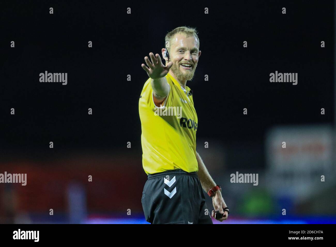 Robert Hicks match referee reacts during the game Stock Photo - Alamy
