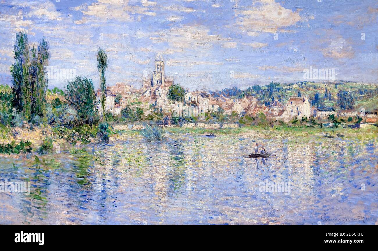 Vetheuil in Summer, Claude Monet, 1880, Metropolitan Museum of Art