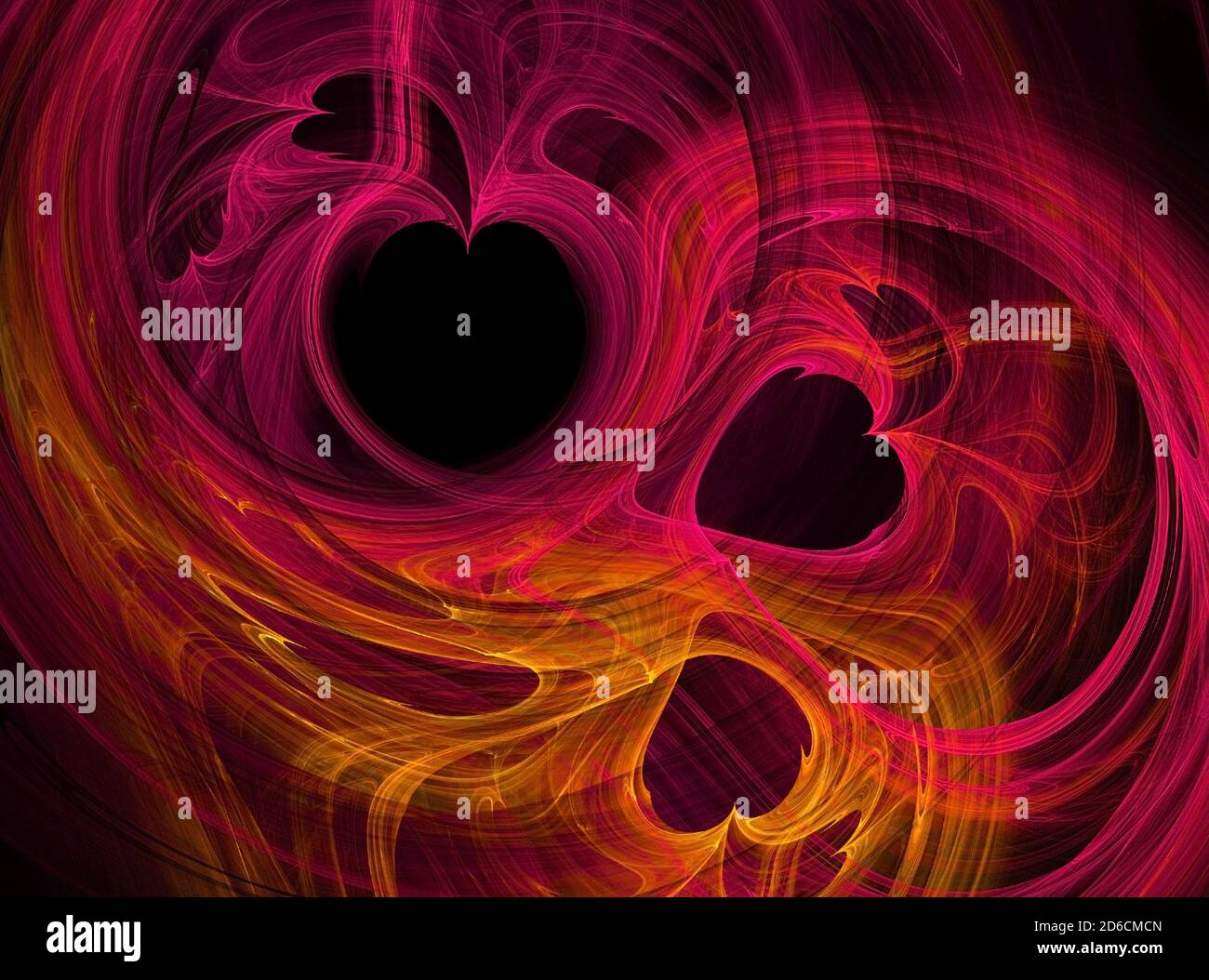Beautiful abstract background made of red hearts Stock Photo - Alamy