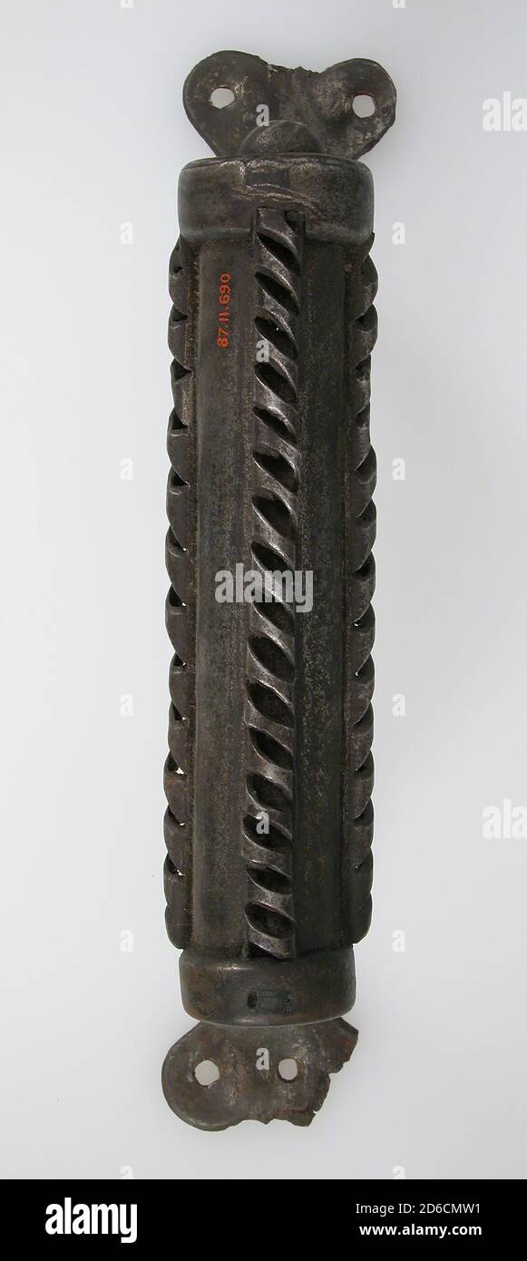 Door handle, German, 15th century Stock Photo Alamy