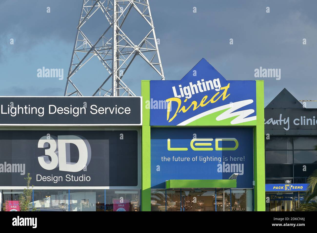 Auckland real estate sign hires stock photography and images Alamy