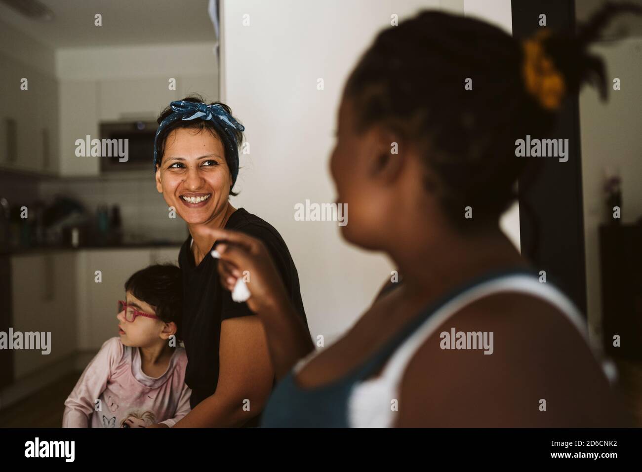 Mother with daughter Stock Photo