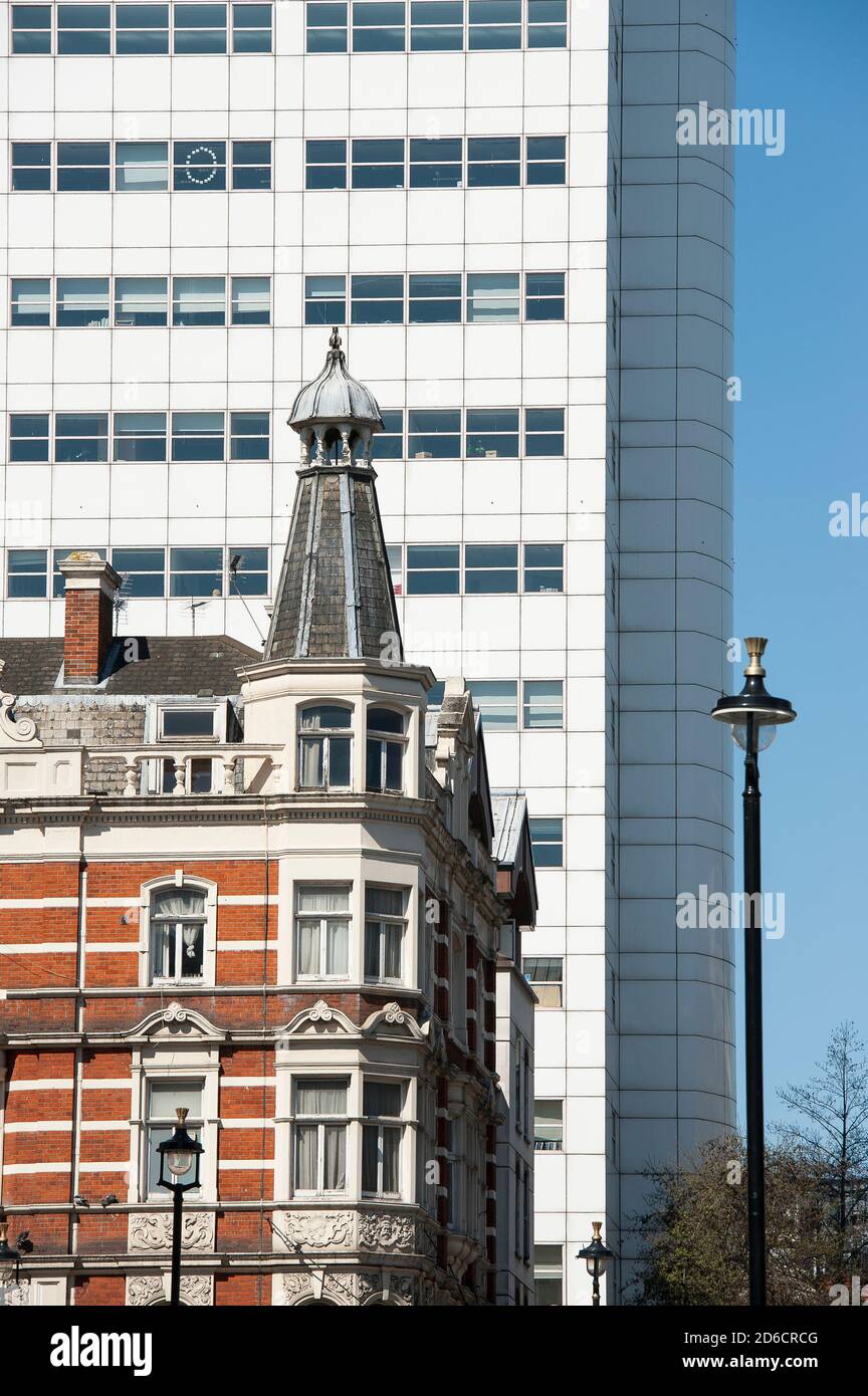 New and old buildings in the centre of London, England Stock Photo - Alamy