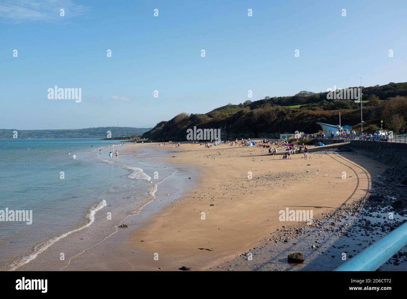 Benllech Beach, Benllech Bay, Benllech, Anglesey, Wales, UK Stock Photo