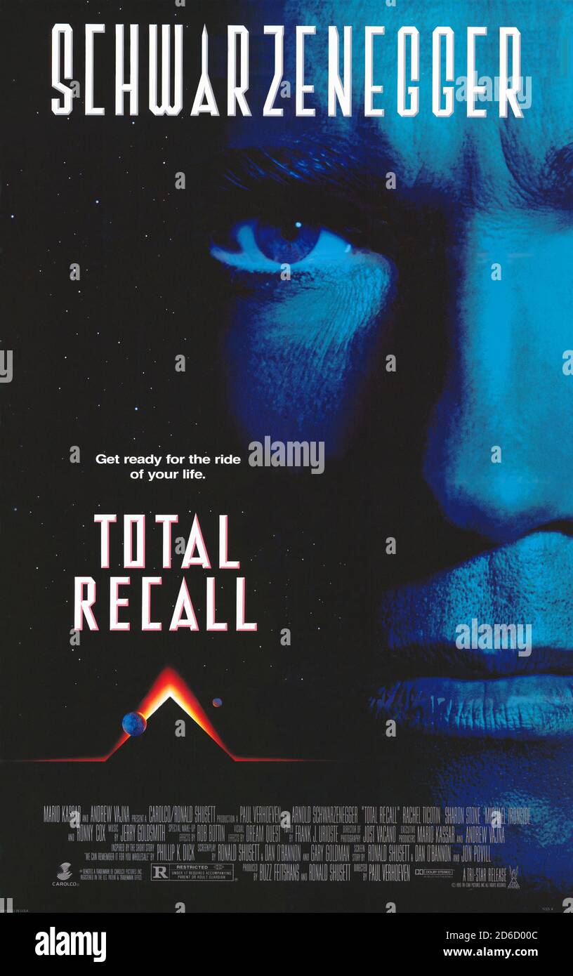 TOTAL RECALL (1990), directed by PAUL VERHOEVEN. Credit: CAROLCO / Album Stock Photo