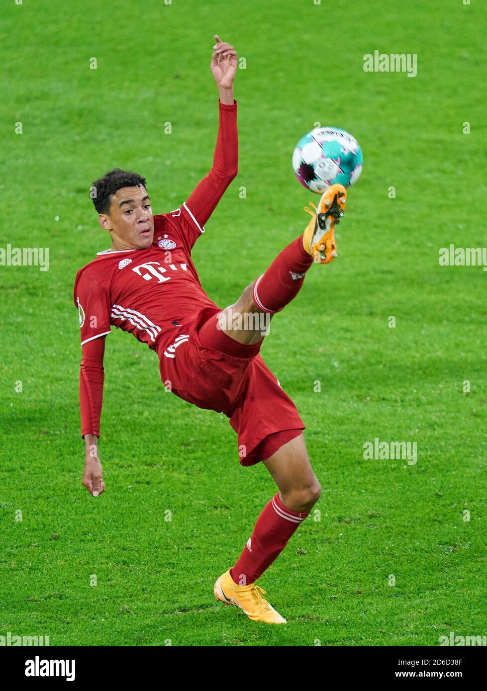 Jamal MUSIALA, FCB 42 FC BAYERN MUENCHEN - 1.FC DUEREN 3-0 DFB-Pokal erste  Runde, German Football Trophy , Munich, October 15, 2020 Season 2020/2021,  Soccer, München, Munich © Peter Schatz / Alamy Live News Stock Photo - Alamy