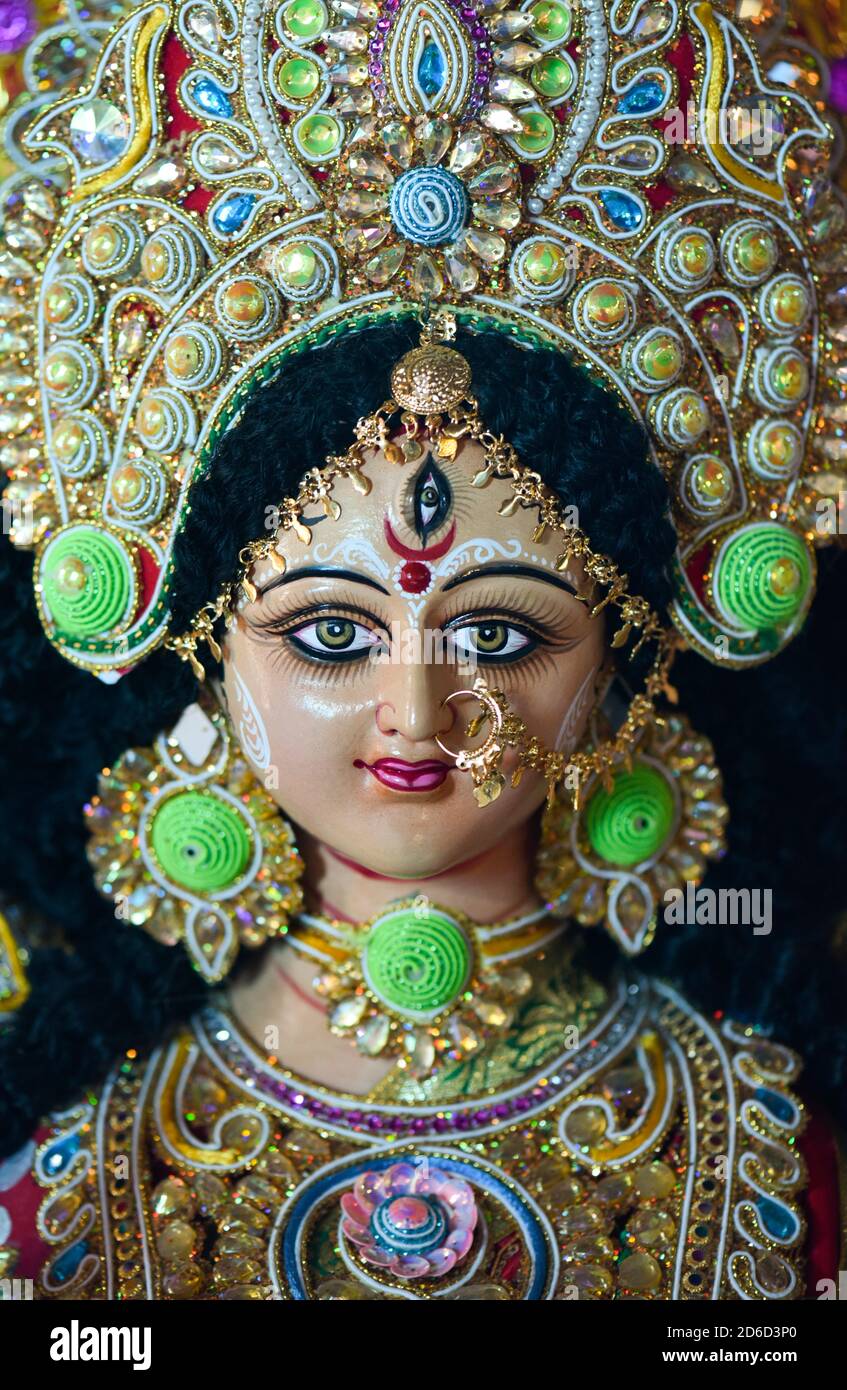 Durga maa hi-res stock photography and images - Alamy