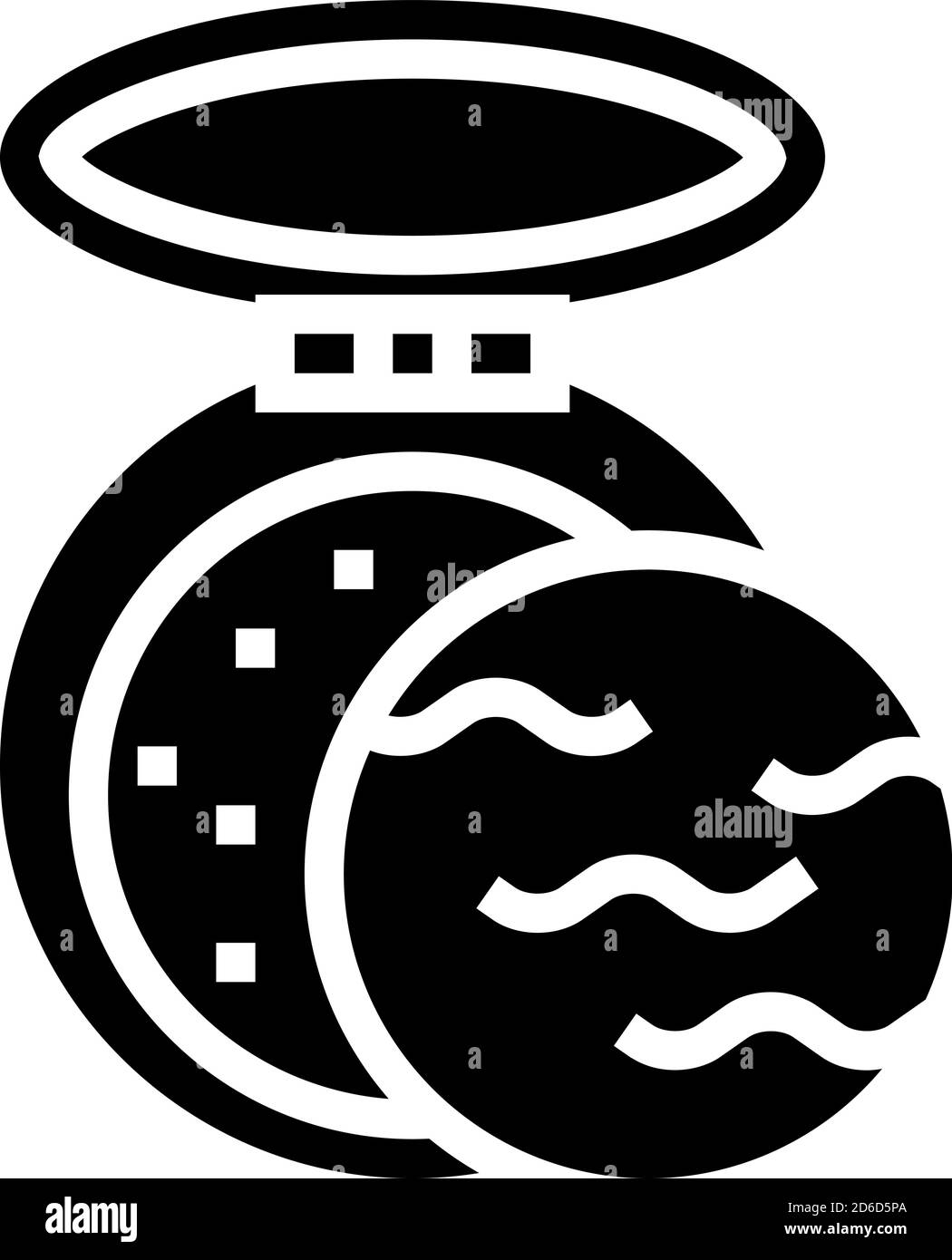 face powder glyph icon vector black illustration Stock Vector Image ...