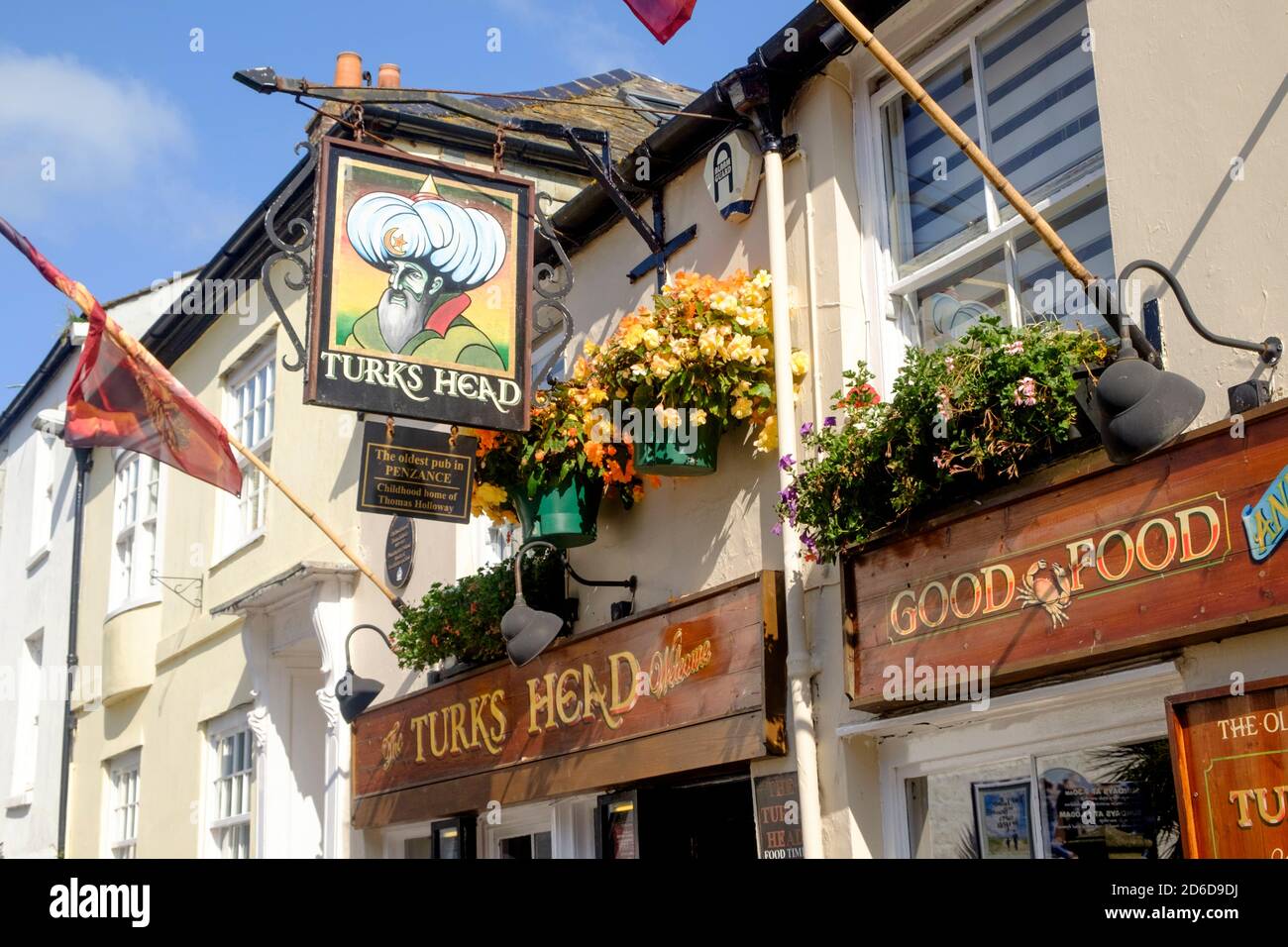 The turks Head Pub in Penzance Cornwall UK Stock Photo Alamy