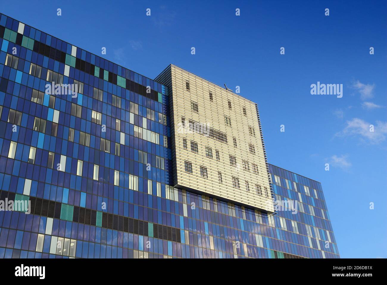 LONDON, UK - JULY 8, 2016: Modern architecture of Royal London Hospital ...