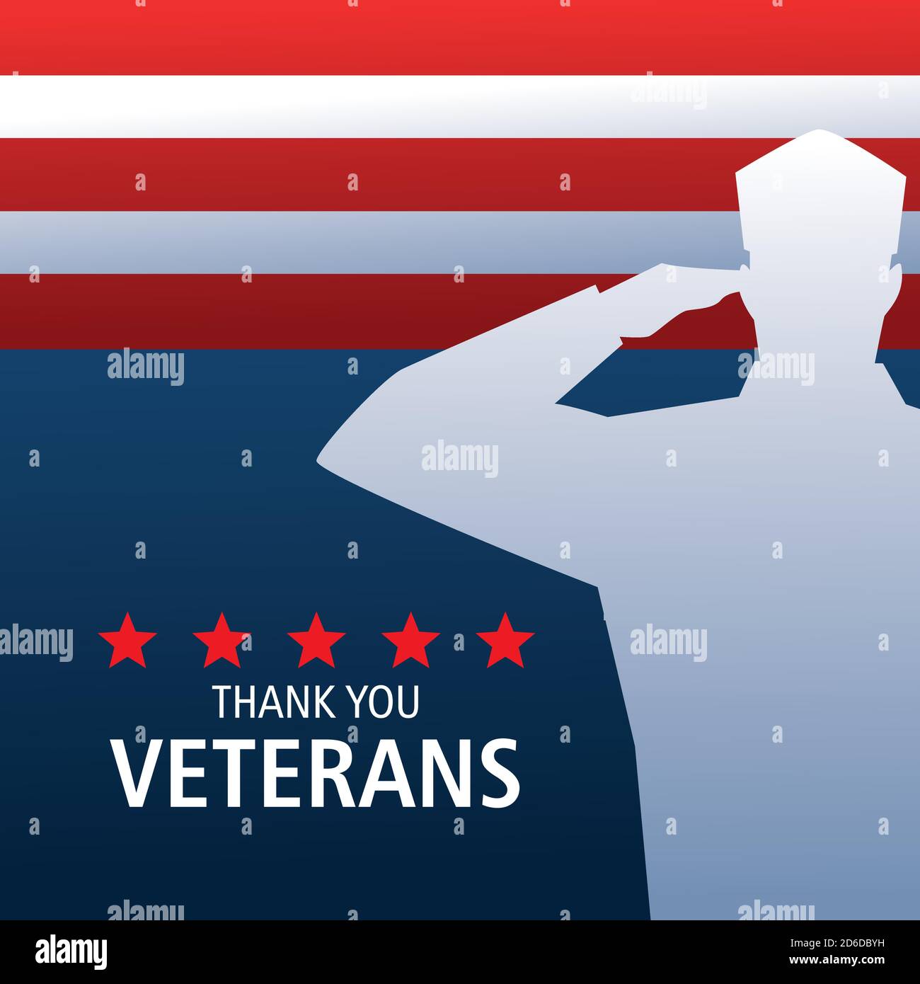 happy veterans day, silhouette soldier saluting and flag vector ...