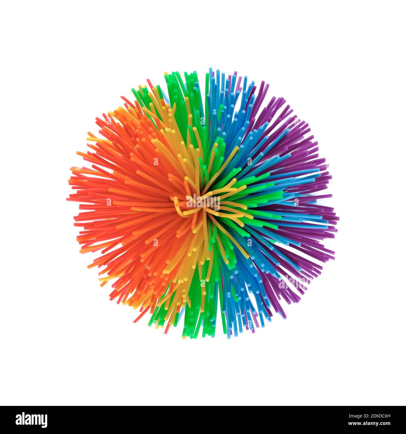 Colorful sports ball isolated on white background Stock Photo - Alamy