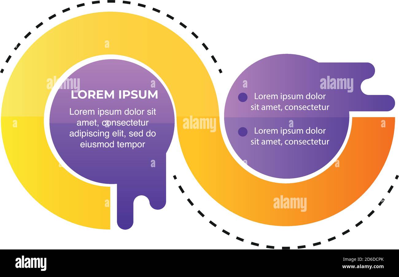 infographic process presentations banner layout vector illustration ...