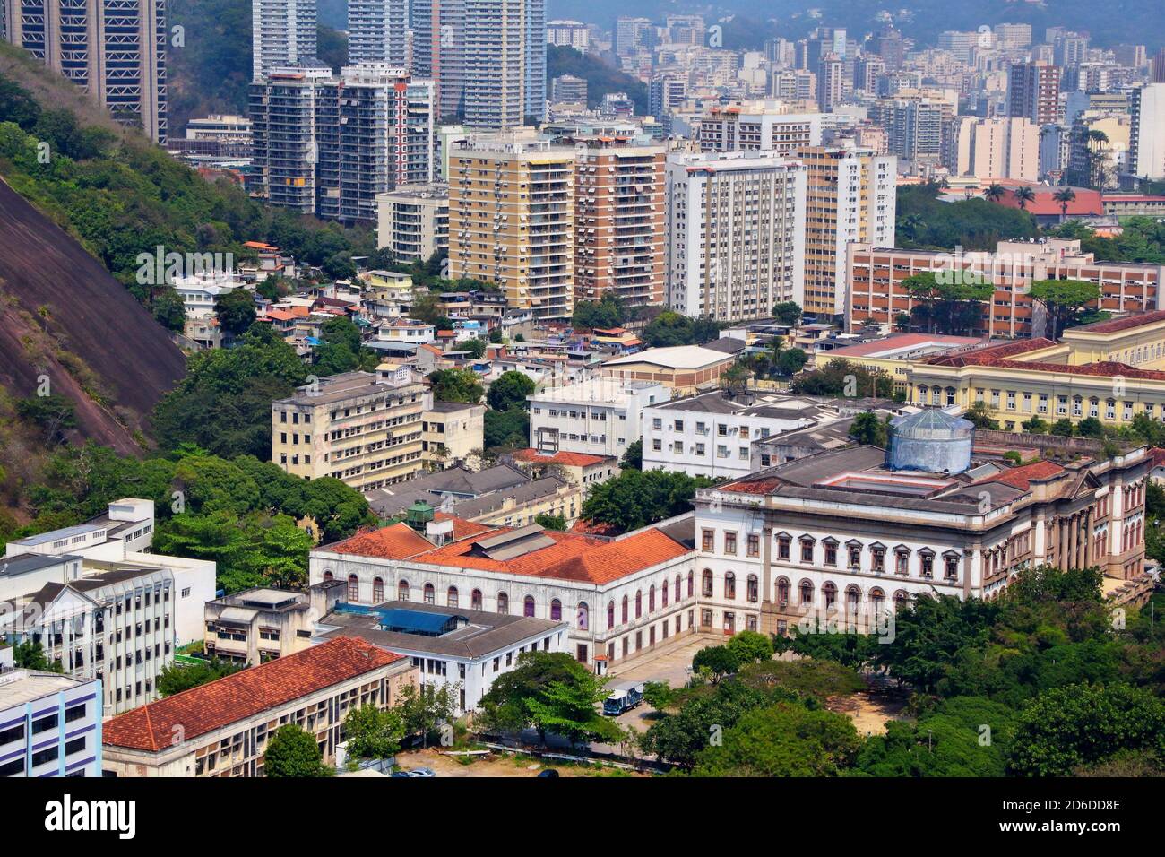 Aerial View of Urca Neighborhood in the City of Rio de Janeiro, Brazil  Stock Photo - Alamy