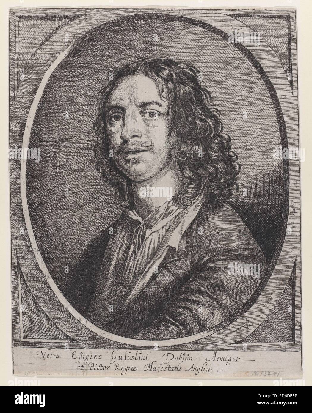 Portrait of William Dobson, 1645-49 Stock Photo - Alamy