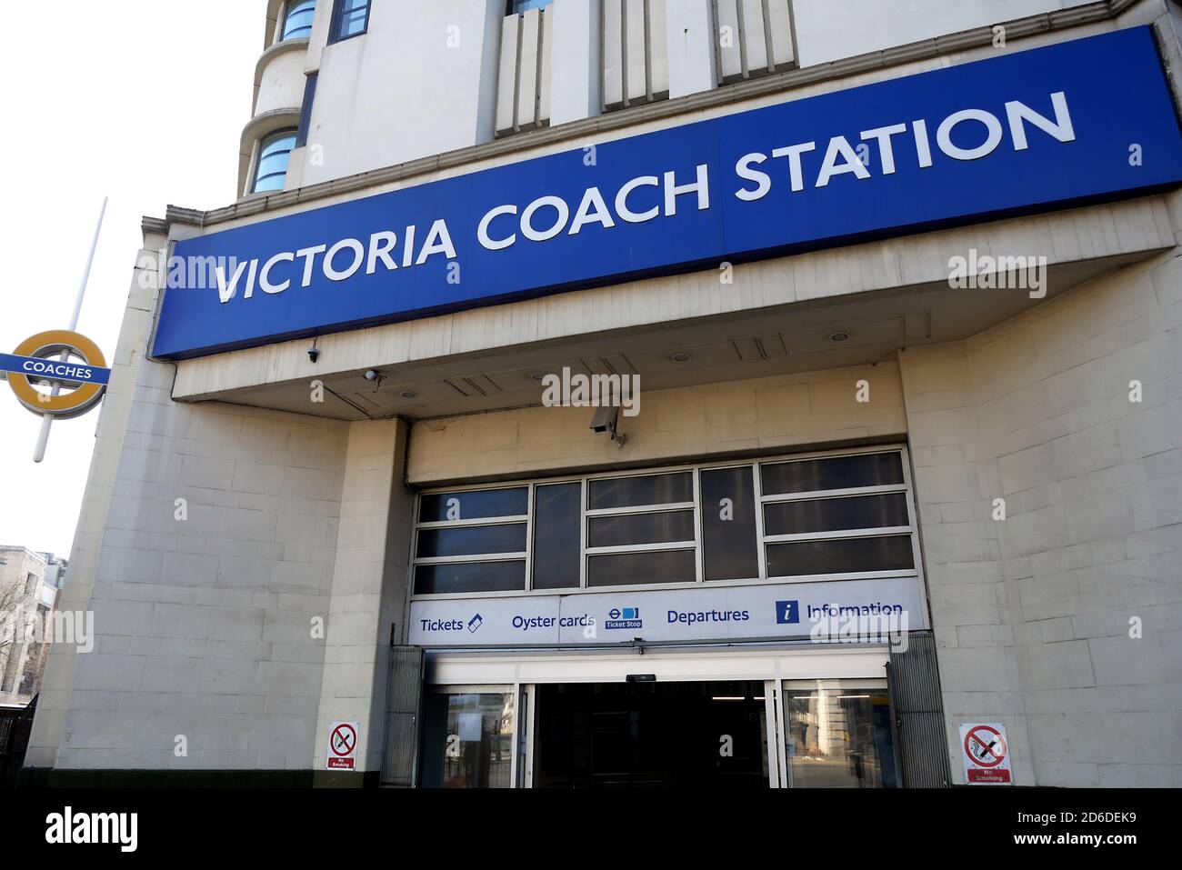 Closed victoria coach station london hi-res stock photography and images -  Alamy