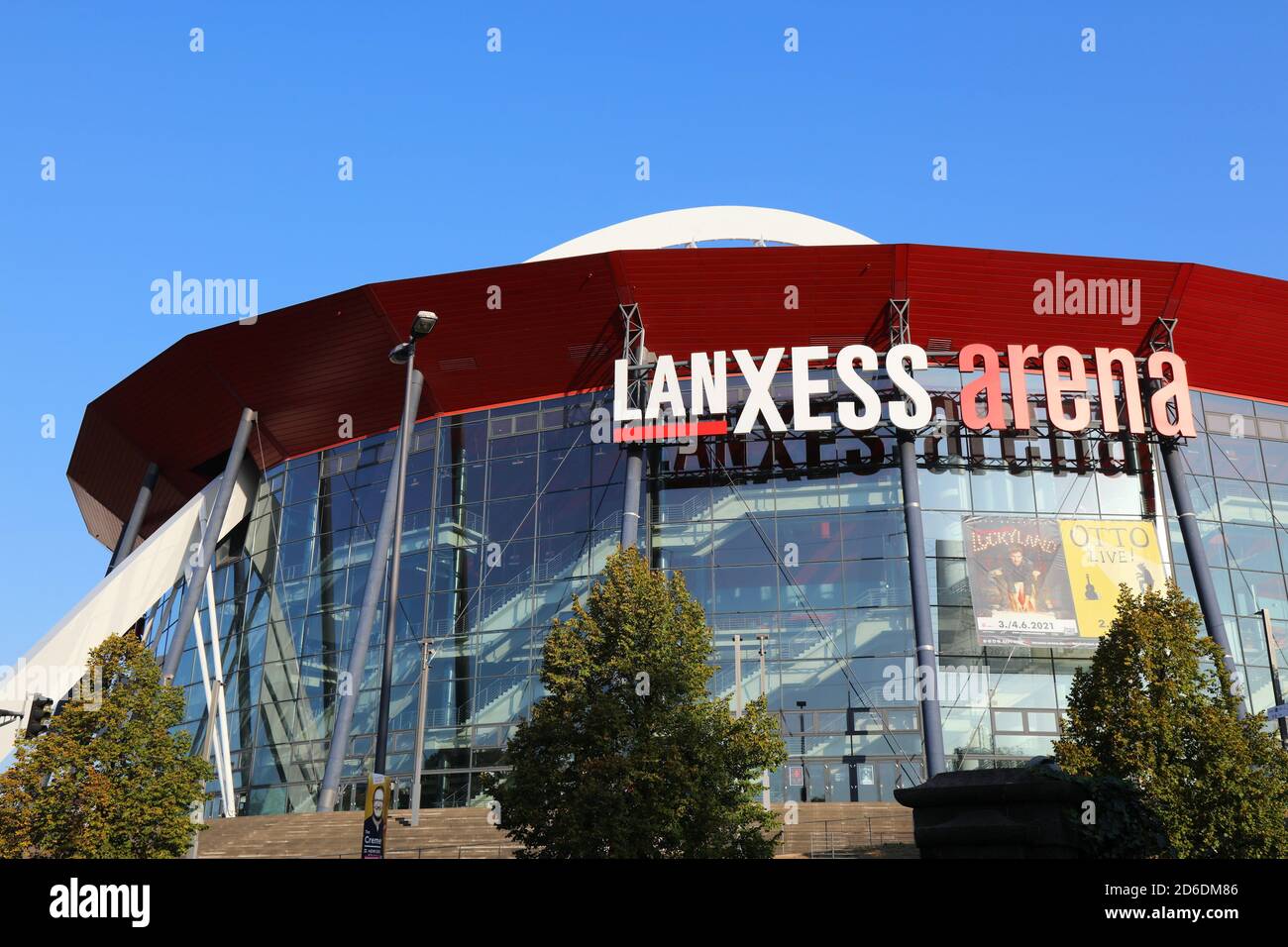 COLOGNE, GERMANY - SEPTEMBER 22, 2020: Lanxess Arena in Cologne