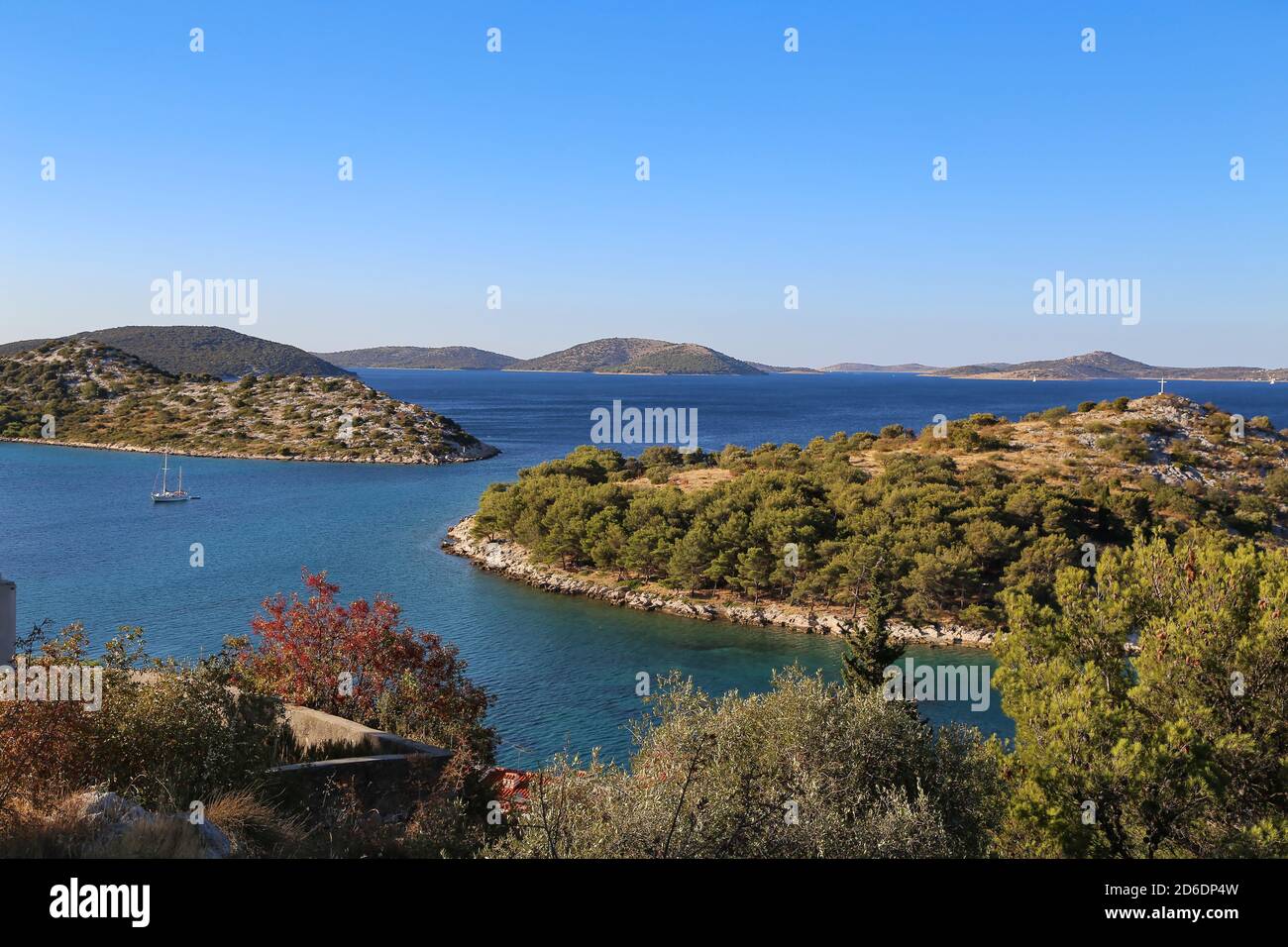 High angle shot mediterranean sea hi-res stock photography and images ...