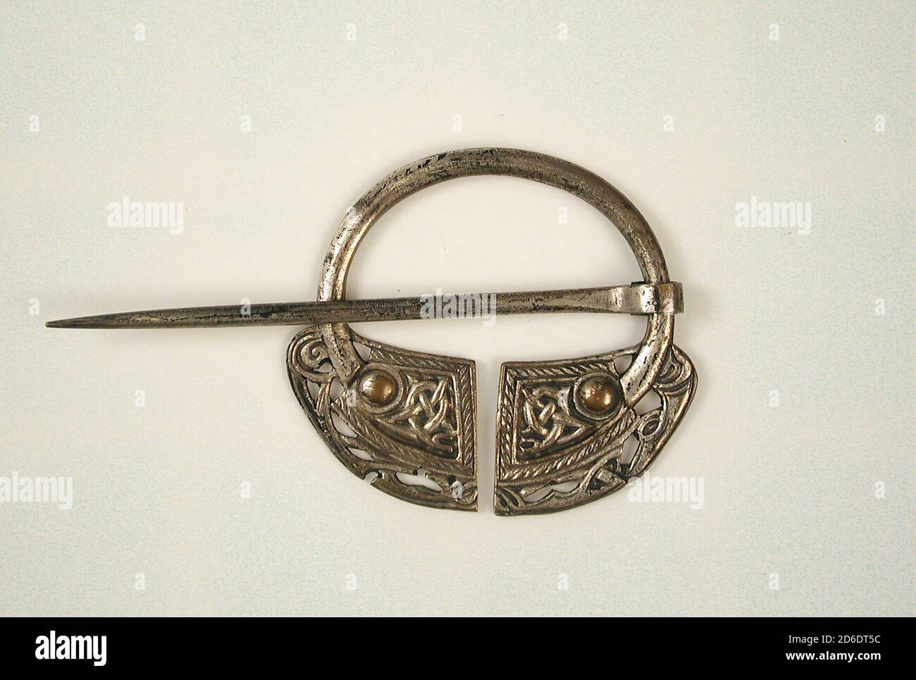 Celtic Brooch, Irish, early 20th century (original dated 8th-11th century). Stock Photo