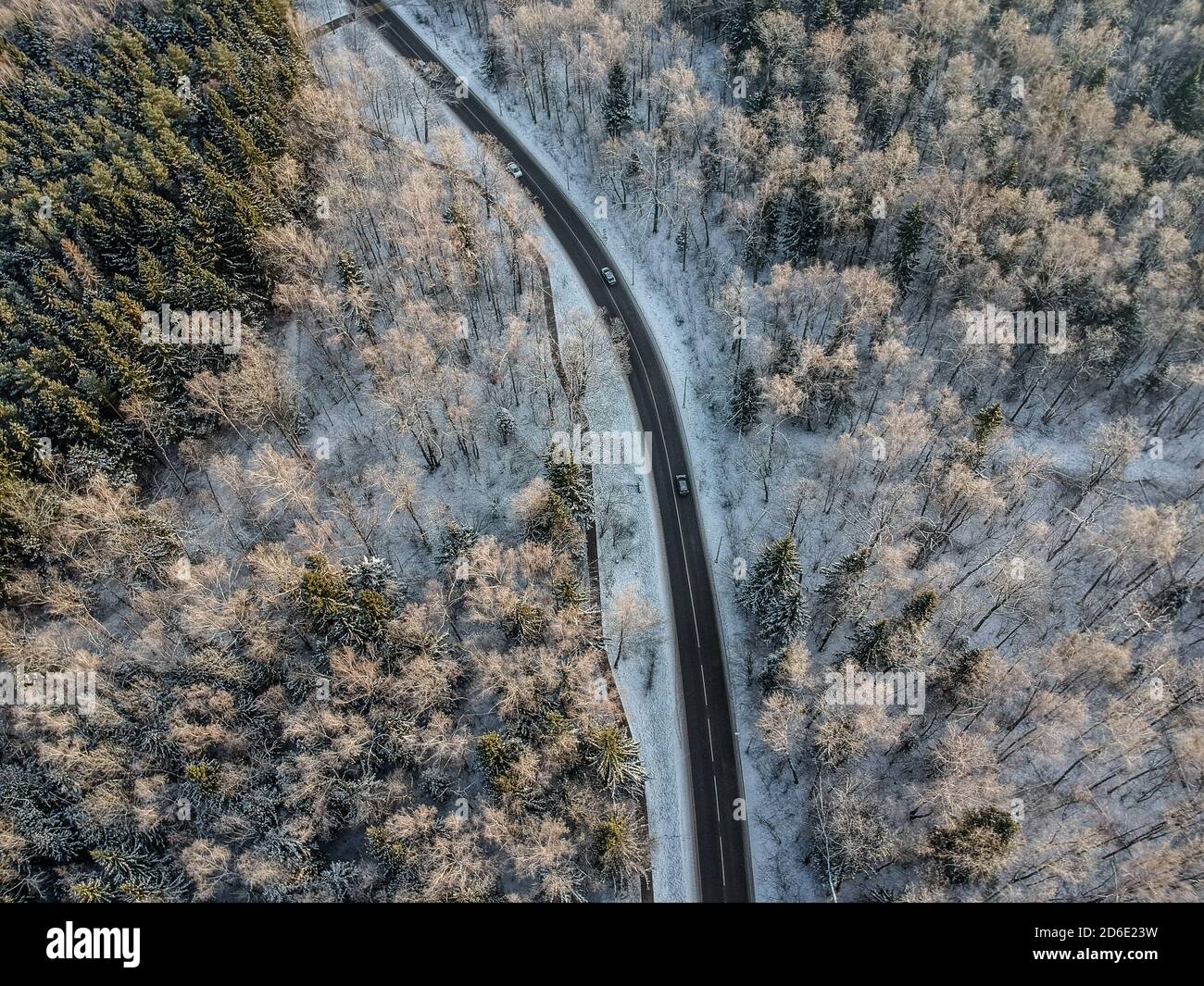 Drone aerial shot thick forest hi-res stock photography and images - Alamy
